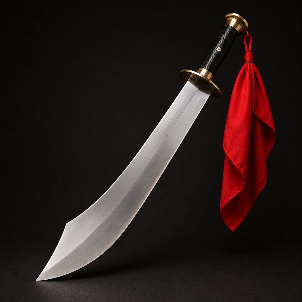 Sabre Dao de Treino (Aço Inox)